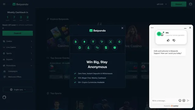 betpanda Gameplay