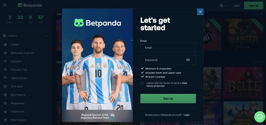 betpanda Gameplay