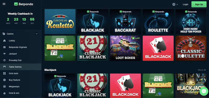 betpanda Gameplay